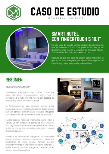 CASO de ESTUDIO (ESP) -  Smart Hotel con PLC Raspberry