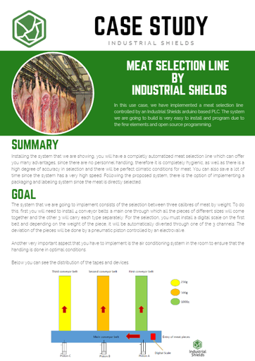 CASE STUDY (ENG) - Meat selection line by Industrial Shields