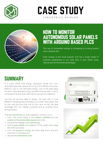 CASE STUDY (ENG) - Autonomous Solar Panels
