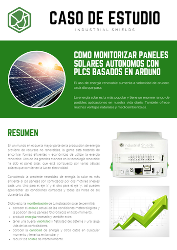 CASO DE ESTUDIO (ESP) - Paneles Solares Autónomos