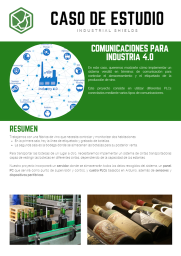 CASO de ESTUDIO (ESP) - Comunicaciones para industria 4.0
