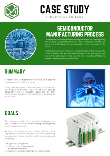 CASE STUDY (ENG) Semiconductor manufacturing process