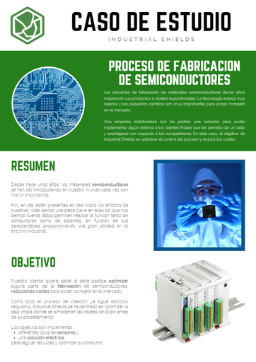 CASO de ESTUDIO (ESP) Proceso de Fabricación de Semiconductores