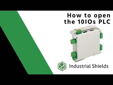 How to open a 10IOs Digital Module Arduino or ESP32 PLC