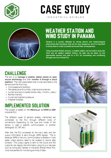 Case Study (ENG) Weather Station and Wind Study in Panama