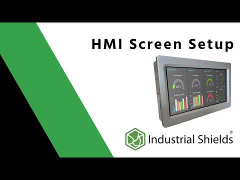 How to connect an HMI Screen using Arduino PLC