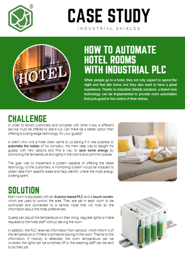 Case Study (ENG) - Hotel rooms automation
