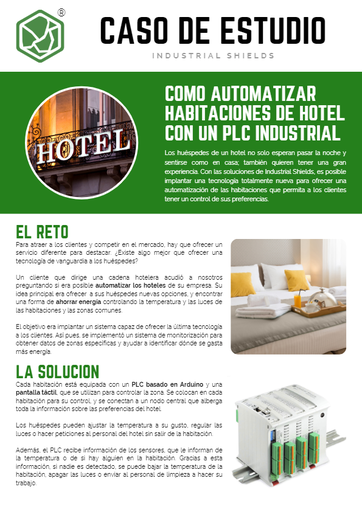 Caso de Estudio (ESP) - Automatización de habitaciones de hotel