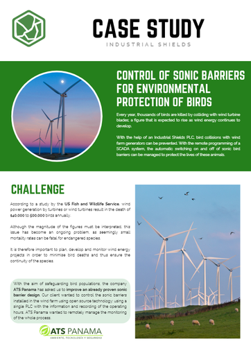 Case Study (ENG) - Automation of sonic barrier for birds