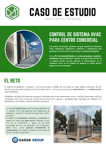 Caso de Estudio (ESP) Control de sistema HVAC para centro comercial