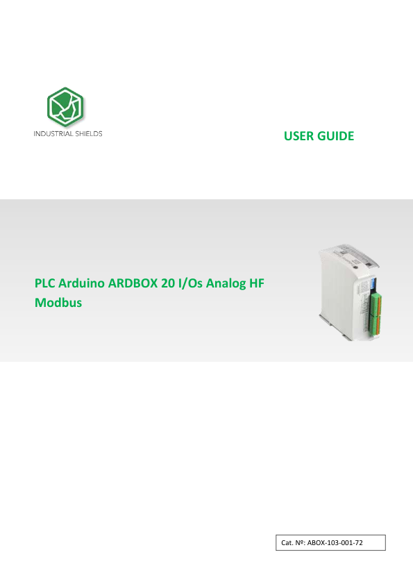 Ardbox Analog HF User Guide - OBSOLETE