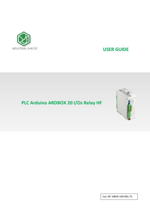 Ardbox Relay HF User Guide