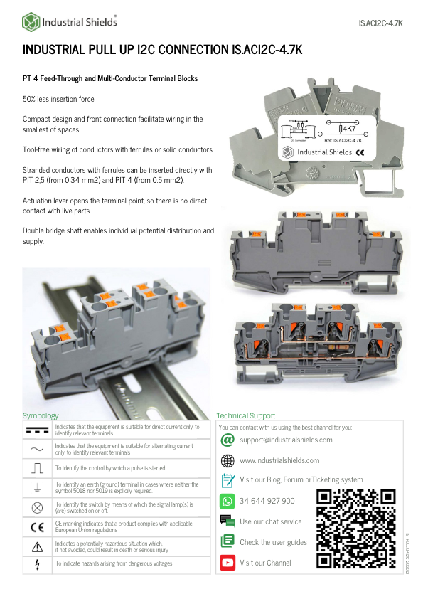 Industrial PULL UP I2C