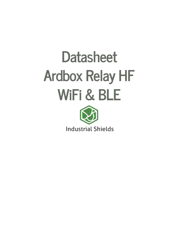 Ardbox Relay HF WiFi & BLE-Arduino PLC
