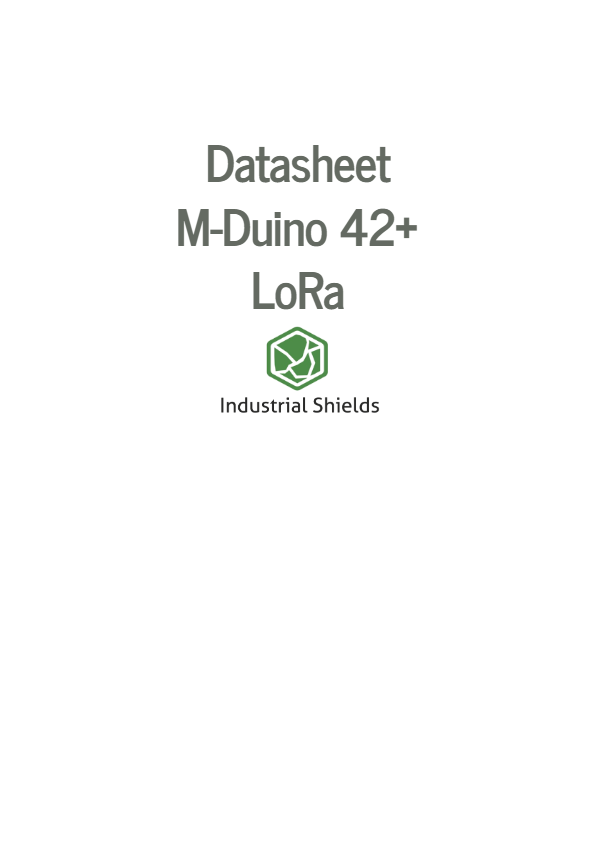 M-Duino 42+ LoRa