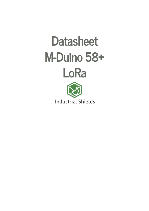 M-Duino 58+ LoRa