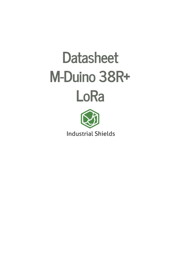 M-Duino 38R+ LoRa