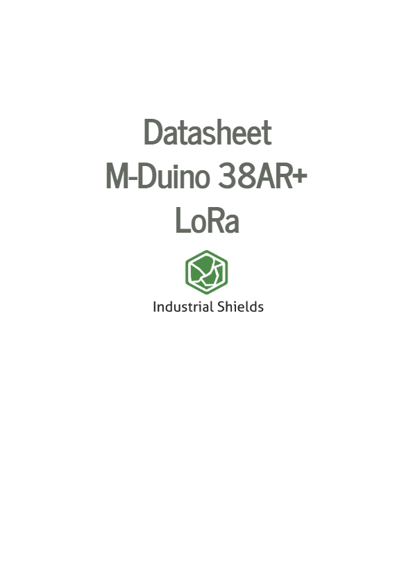 M-Duino 38AR+ LoRa