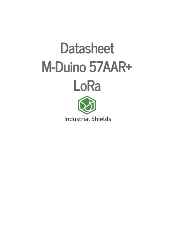 M-Duino 57AAR+ LoRa