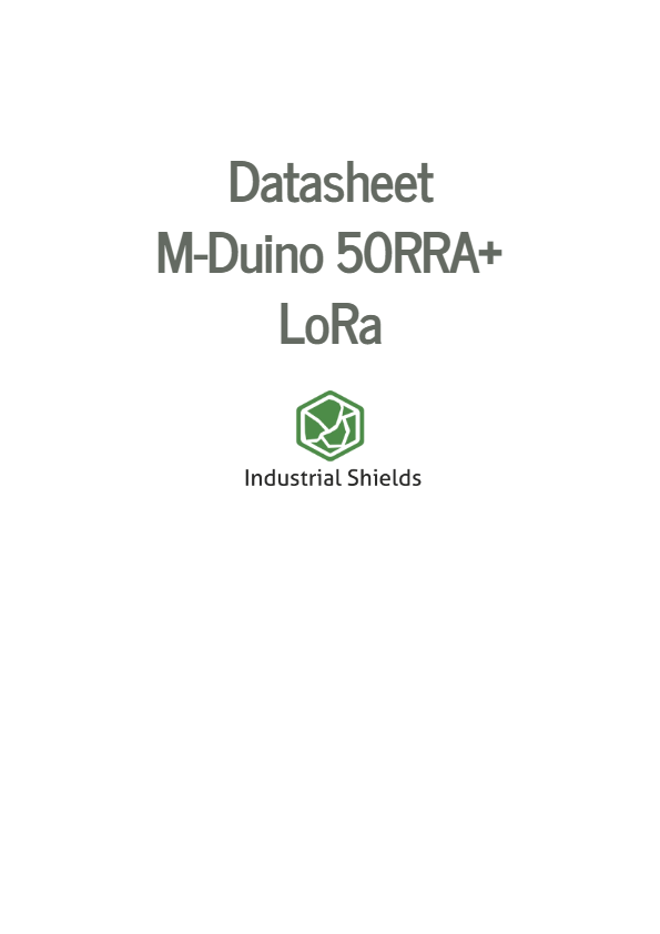 M-Duino 50RRA+ LoRa