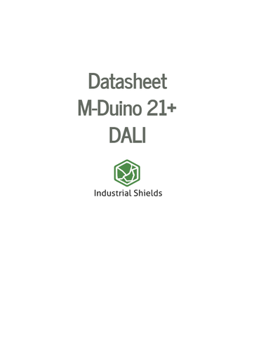 M-Duino 21+ DALI