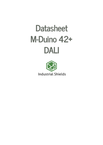 M-Duino 42+ DALI