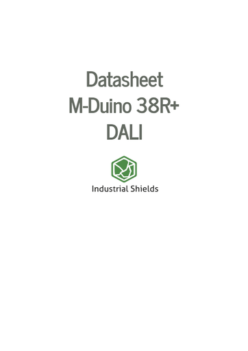 M-Duino 38R+ DALI