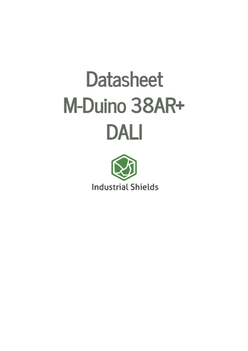 M-Duino 38AR+ DALI