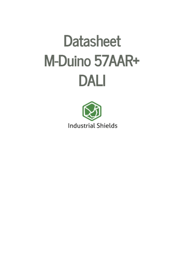 M-Duino 57AAR+ DALI