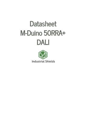 M-Duino 50RRA+ DALI