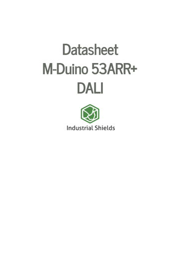M-Duino 53ARR+ DALI