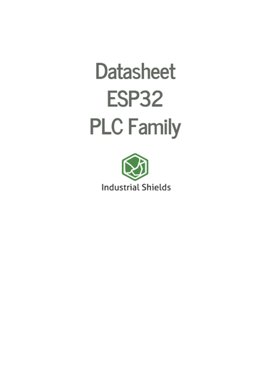 ESP32 Family PLC