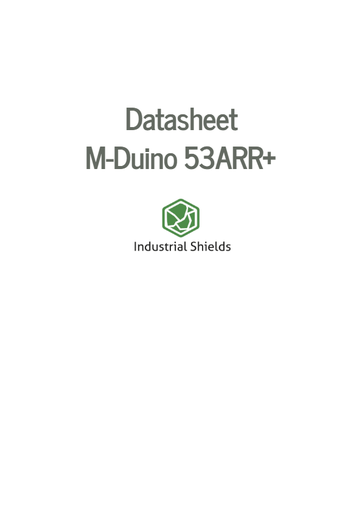 M-Duino 53ARR+ Arduino PLC