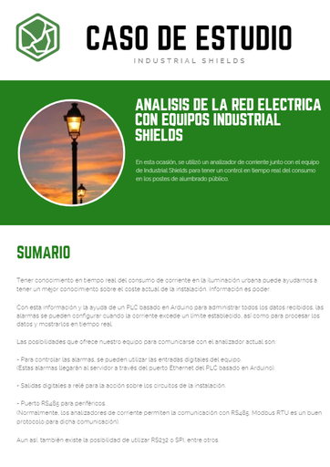 Caso estudio - Analizar red electrica