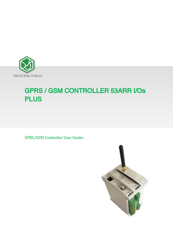 GPRS-GSM Controller User Guide 53ARR+