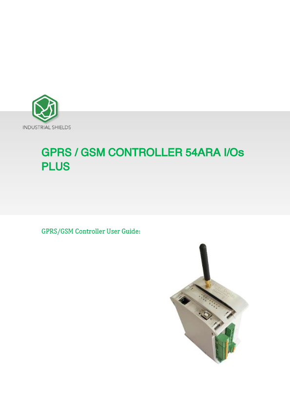 GPRS-GSM Controller User Guide 54ARA+