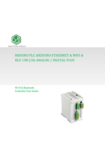 Ethernet PLC wifi BLE 19R IOs