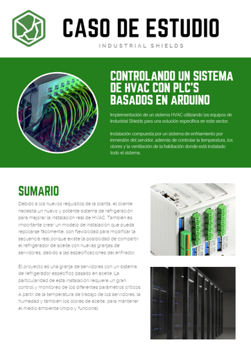 Caso de Estudio - HVAC en granja de servidores